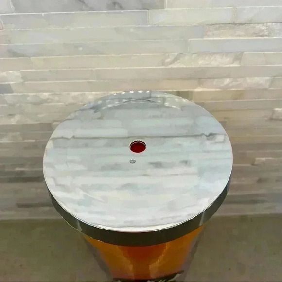 Starbucks Faceted Orange and Pink Cold Cup 2014 EUC 24 Oz - Picture 6 of 7